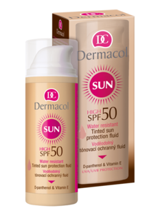 SUN WATER RESISTANT TINTED PROTECTION FLUID SPF 50